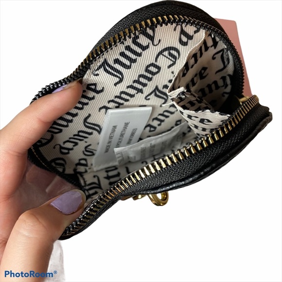 Juicy couture heart shaped coin/ mini purse *2* - Picture 3 of 4